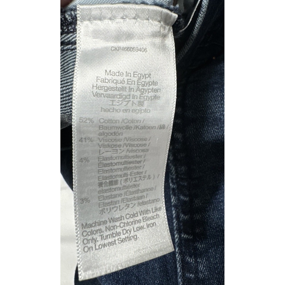 Madewell Mid Rise Stovepipe Jeans Womens Size 25 Ankle Crop - Picture 5 of 10